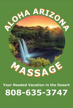 Aloha Arizona Massage Advert